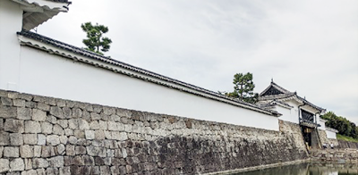 Tonan Sumi-yagura, north side multi-gate wall
