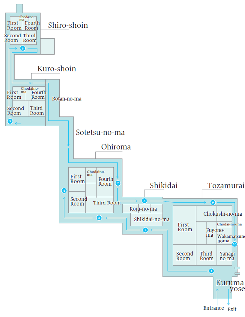 Ninomaru-goten Palace MAP